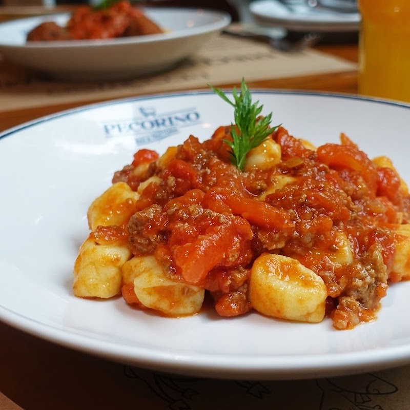 Foto de Pecorino Bar & Trattoria Shopping Mueller: Massas, Risoto, Pizza, Delivery PR