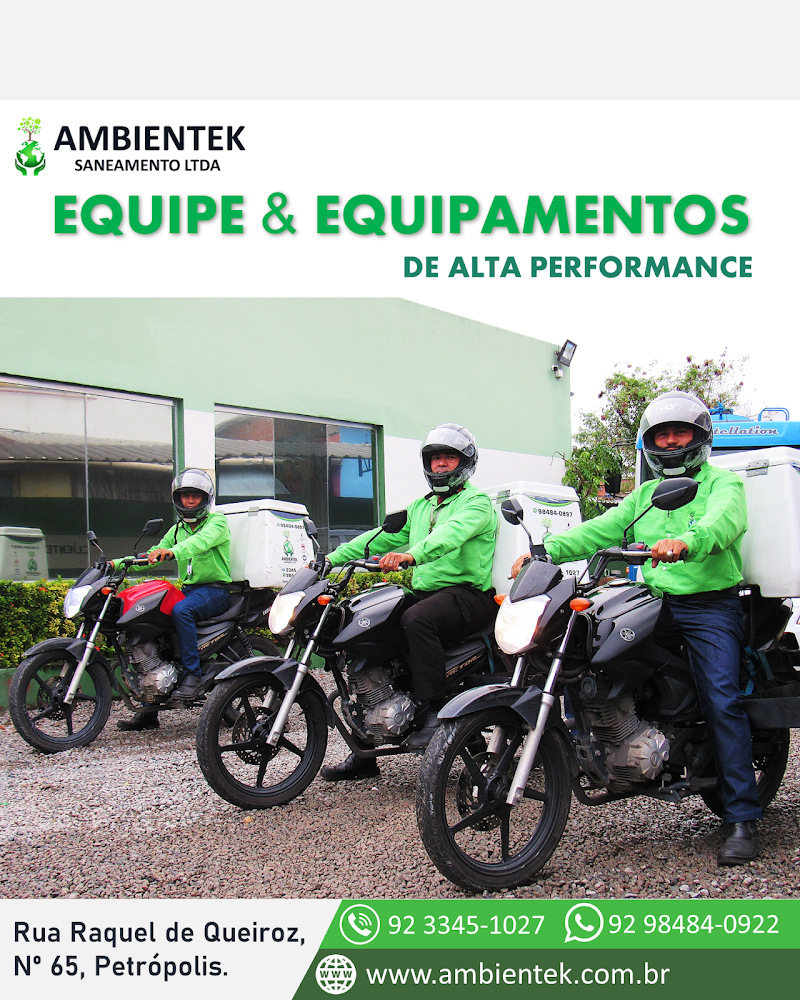 Ambientek Saneamento - Limpeza de Fossa e Controle de Pragas em Manaus