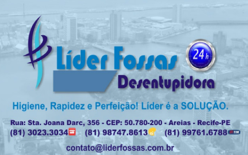 Líder Desentupidora e Limpa Fossas