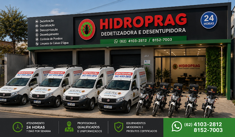 Dedetização | Hidroprag Dedetizadora e Desentupidora | Limpeza de Caixas d'Água