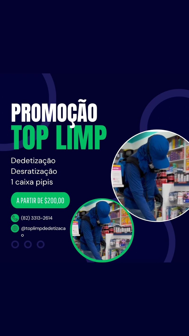TOP LIMP - Dedetização e limpeza de placas solares em Maceió